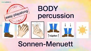 ! einfache Bodypercussion Grundschule einfache Bodypercussion für Kinder YouTube Video