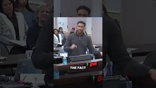 Father Takes on School Board REVISION in EPIC Confrontation! #shorts #racialjustice  #blackjustice