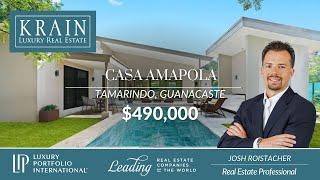 Touring A New Modern 3 Bedroom Home inside a Gated Community - Minutes From Playa Tamarindo!