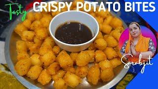 Crispy Potato Bites | Potato Snacks Recipes | Crispy Potato Bites Recipe