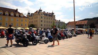 Dolce Vita beim Brucker Vespatreffen