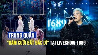 Trung Quân làm “đám cưới” đặc biệt với Bùi Anh Tuấn tại concert 1689