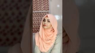 Hijab tutorial without pin | new hijab style | hijab tutorial | hijab style #shorts