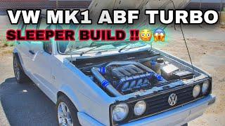 MK1 ABF 16V TURBO GOLF | Crazy sleeper build