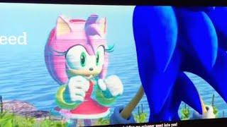 Sonic Frontiers - Rescuing Amy Cutscene