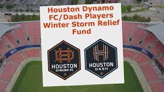 Dynamo, Dash players create fund to help victims of Houston's winter storm