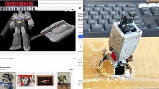 LEAKED AN ARM?!? Transformers STUDIO SERIES '86 G1 MEGATRON'S ARM + Auction Is LIVE!!!!