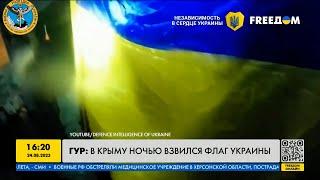 ГУР в Крыму: украинский флаг над полуостровом