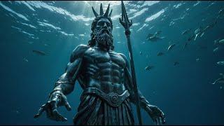  Poseidon's Whispers: Mysterious Deep Ocean Relaxation Ambience | Underwater Serenity 