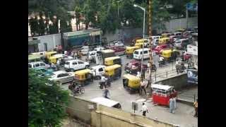 Bengaluru rush hour traffic