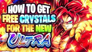  Get 5,000 FREE CRYSTALS For The NEW ULTRA Incoming in 2 Weeks... (DB Legends 6th Year Anniversary)