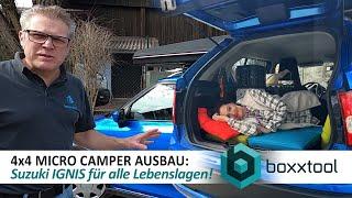 boxxtool® - 4x4 MICRO CAMPER - ALLES WAS MAN BRAUCHT