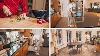 Уборка большого дома | Рецепт для быстрого и полезного ужина