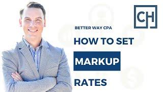 Professional Service Firm Profitability: How to Set Markup Rates