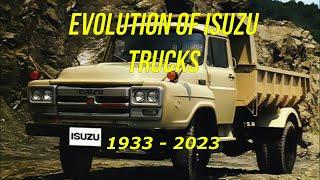 Evolution of ISUZU Trucks 1933 - 2023