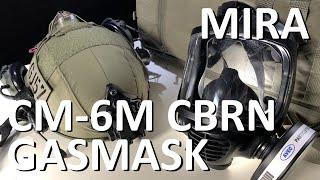 MIRA CM-6M CBRN GASMASKE