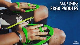 ERGO PADDLES  | Mad Wave | Swimming Paddles