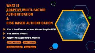 Enhance Security with Adaptive Multi factor Authentication | multi-factor authentication (mfa)   