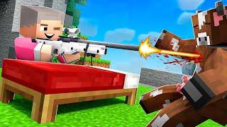 Bedwars mit Realistischen Waffen