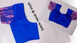 4 tucks blouse stitching part 2/easy sew measure