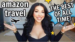 TOP 10 AMAZON TRAVEL MUST HAVES I WILL NOT TRAVEL WITHOUT (Recommended By A Flight Attendant)