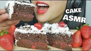 ASMR BLACK FOREST CAKE (EATING SOUNDS) | SAS-ASMR