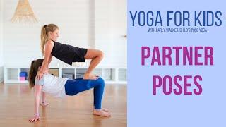Kids Yoga | 5-minute Partner Poses| Child's Pose Yoga