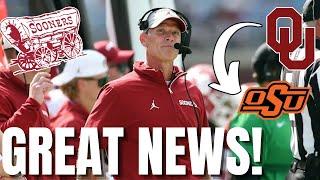 Insider Drops BOMBSHELL That is GREAT News For The Oklahoma Sooners! | OU Football