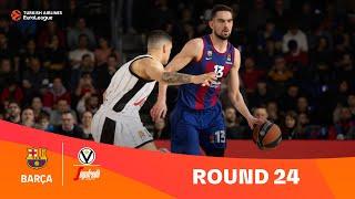 FC Barcelona-Virtus Segafredo Bologna | Round 24 Highlights | 2023-24 Turkish Airlines EuroLeague