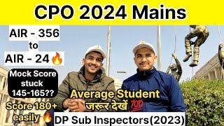 CPO Mains Strategy of CPO 2023 AIR 24 | Avoid these mistakes | #cpo2024 #cpomains #ssc #sscenglish