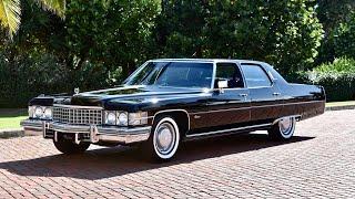 What's the funkiest/strangest car interior? 1974-76 Cadillac Fleetwood Talisman & Acres of Velour