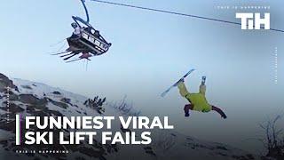 Funniest Viral Ski Lift Fails