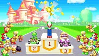 Mario Kart Super Circuit - T-Pose Luigi ROM Hack