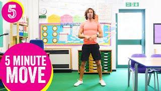 5 Minute Move | Kids Workout 5 | The Body Coach TV