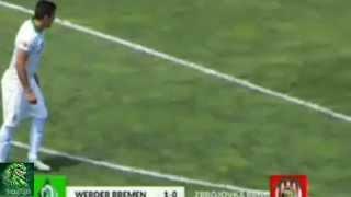 Theodor Gebre Selassie Goal | Werder Bremen 1 - 0 Zbrojovka Brno | Friendly Match 2015 HD