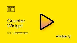 Counter Widget For Elementor || Absolute Addons