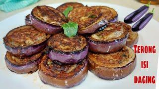 RESEP TERONG ISI DAGING || Eggplant recipe with meat #olahanterong #terong #chinesefood #eggplant