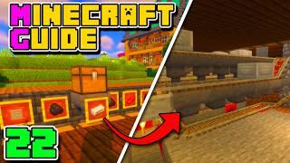 AUTO Furnace EXP Farm in Minecraft 1.21.3 Survival Guide Episode 22