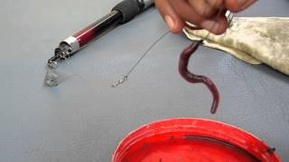 Tutorial for Beginners | 2 ways to install the worm on the hook bait prawns # 14