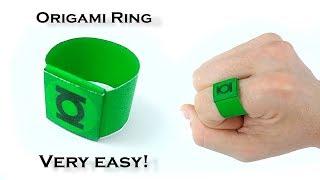 Easiest Origami Ring Ever!