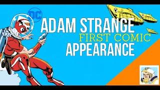 First Appearance of DC's ADAM STRANGE