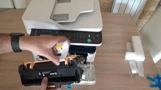 Unboxing Xerox Work Centre 3225 / 3215 / Xerox B205