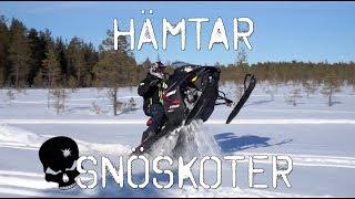 vlogg: HÄMTAR SNÖSKOTER