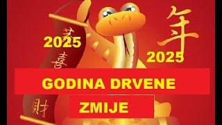 2025 GODINA POD VLADAVINOM DRVENE ZMIJE KINESKI HOROSKOP