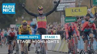 Highlights - Stage 1 - #ParisNice 2023