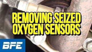 Tips For Removing Seized Oxygen Sensors | Tech Minute