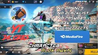 CONFIG FF ORI ️ LINK VIA MEDIAFIRE ‼️ NO PASWORD ‼️ CHARACTER ALOK AWKN ‼️ STYLE ELITE CEES V41 