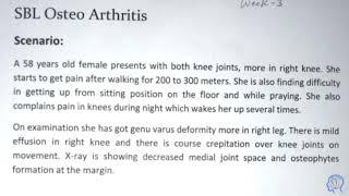 Arthritis | Orthopedics Situation Based Learning