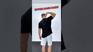 3 Exercises To Eliminate Upper Back Pain FAST! #backpain