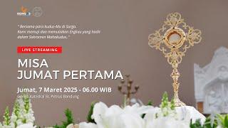 MISA HARIAN | Jumat, 7 Maret 2025 - 06.00 WIB | Gereja Katedral St. Petrus Bandung